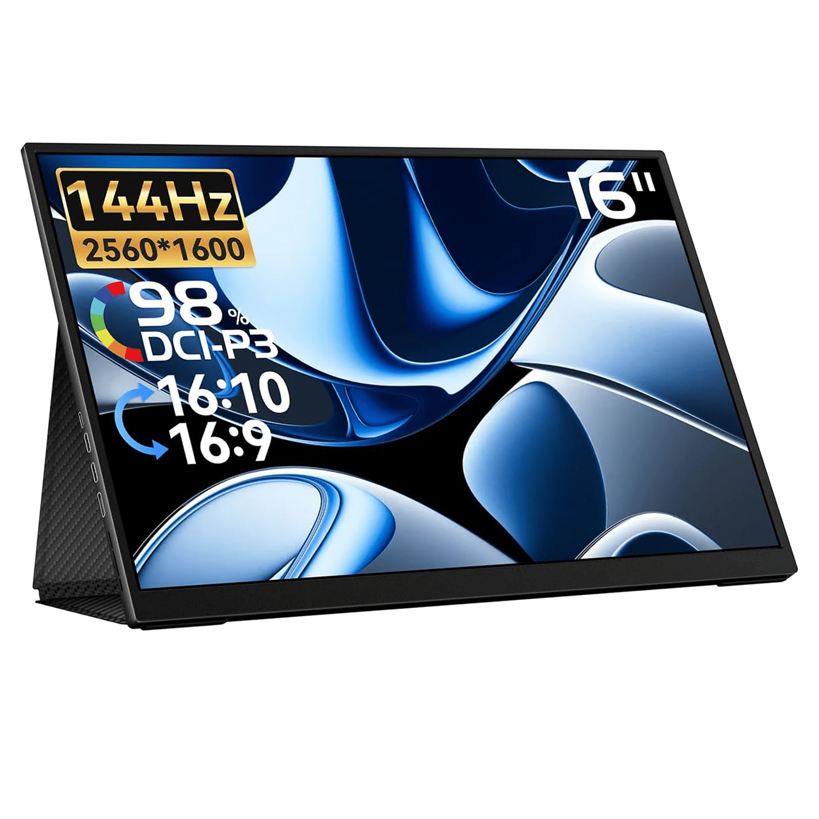16インチ タッチパネル対応 2560*1600  144Hz  SP-160TW/NW