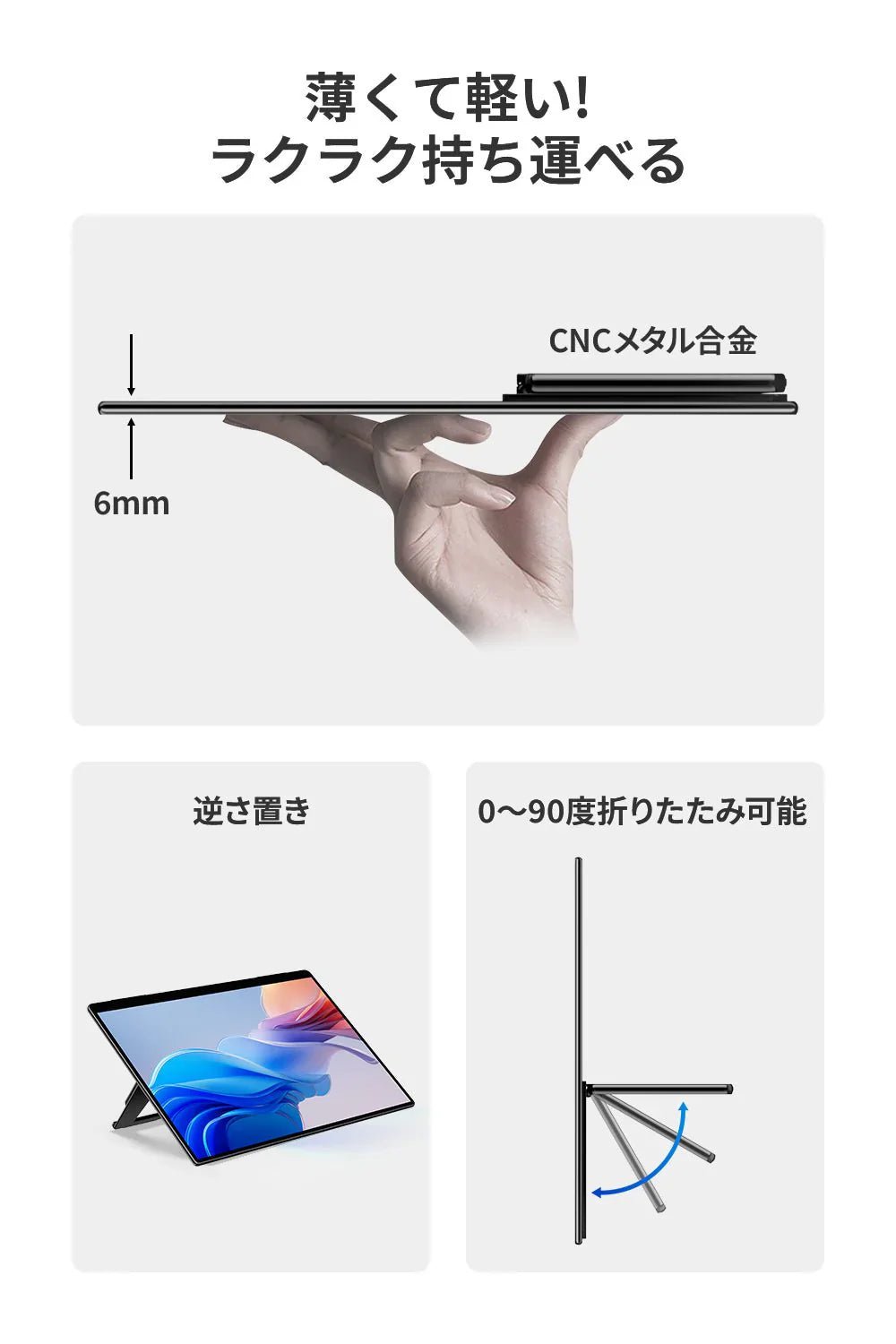 【ハイエンドモデル】17.3インチ  3840*2160  120Hz  RQG-173NU