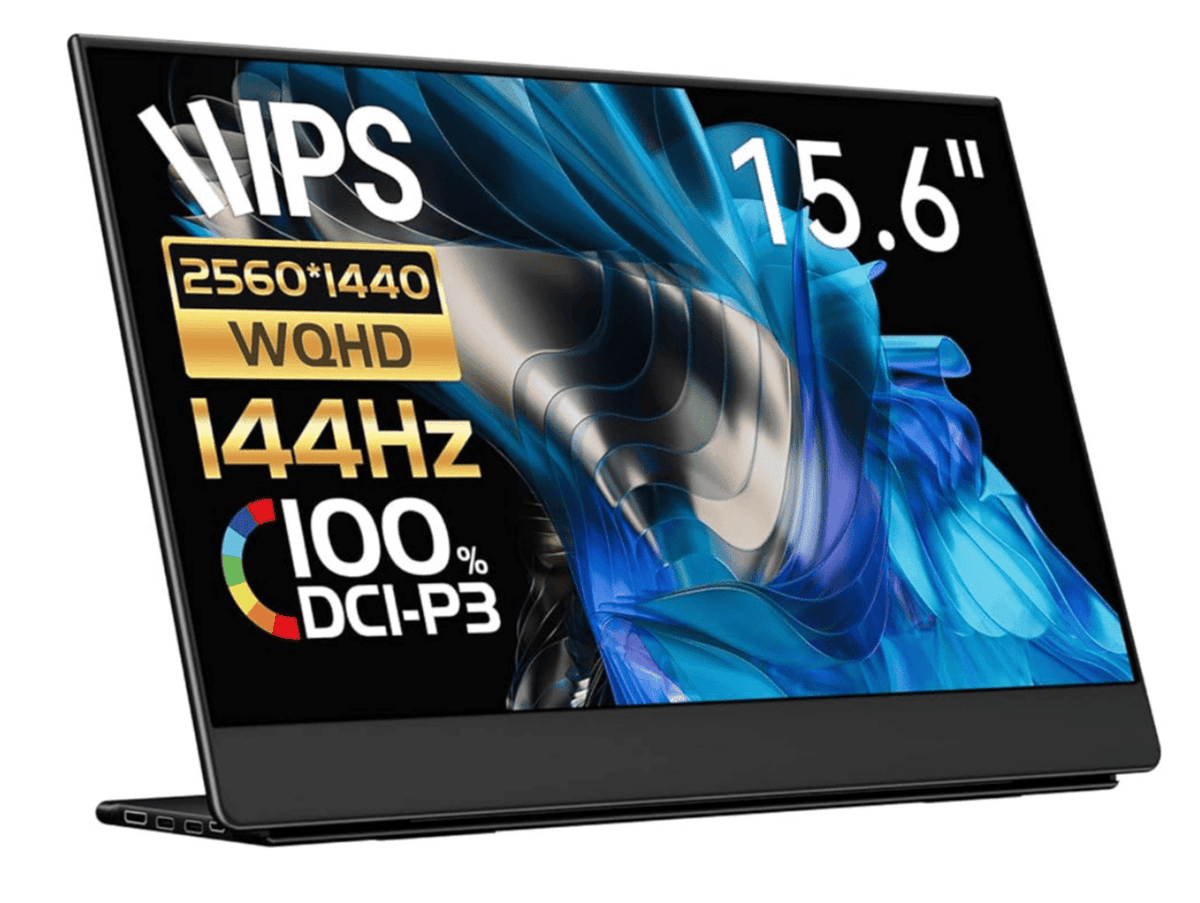 モバイルモニター 144Hz EWEI LQG-156NW モバイルモニター15.6インチ 2560*1440 144Hz LQG-156NW