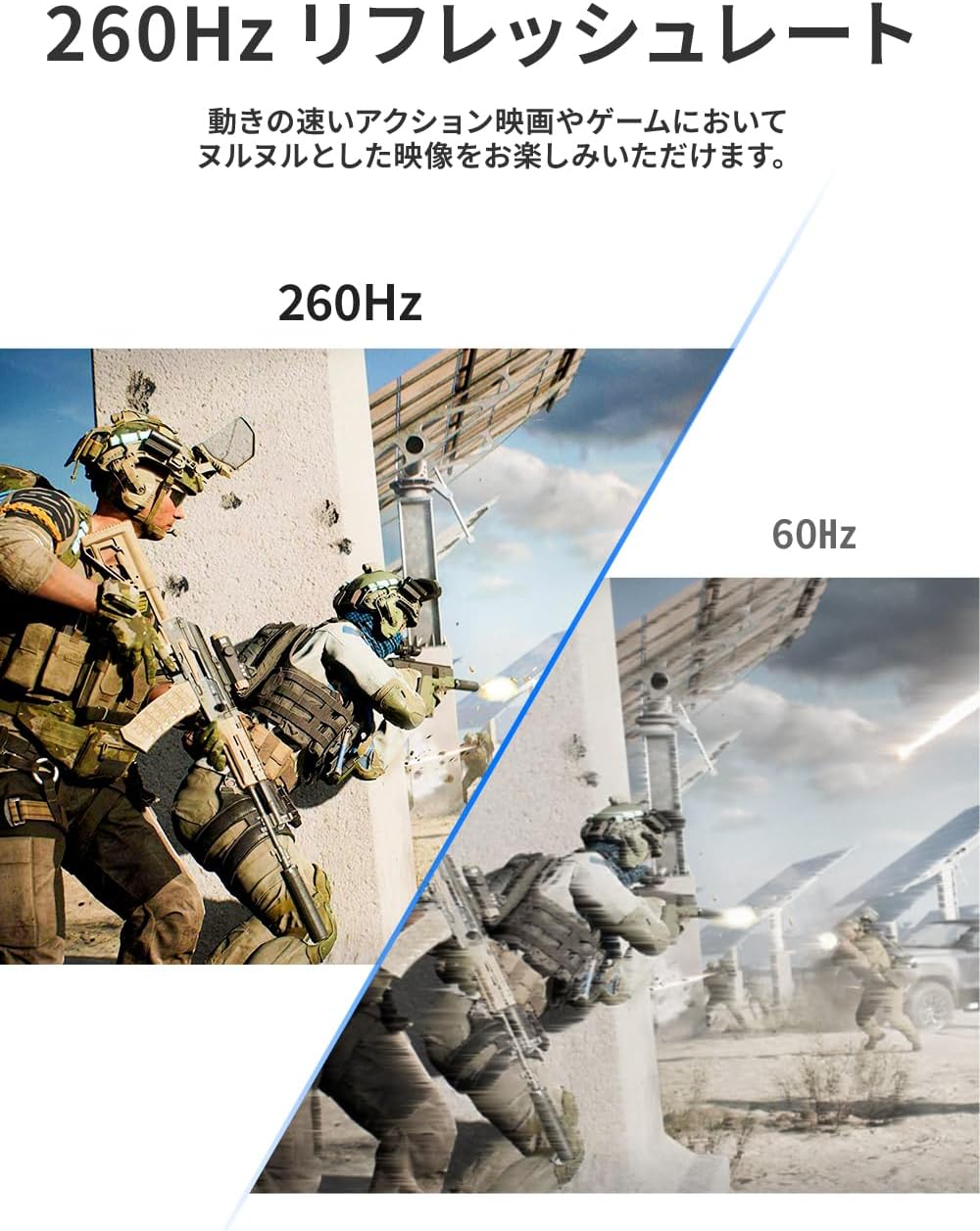 15.6インチ 2560*1440 260Hz  LQHG-156NW【Switch2ケーブル1本接続対応】