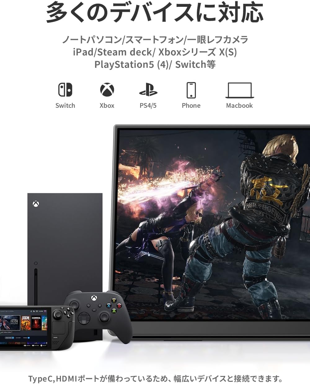 16インチ 2560×1600 144Hz LQG-160NW