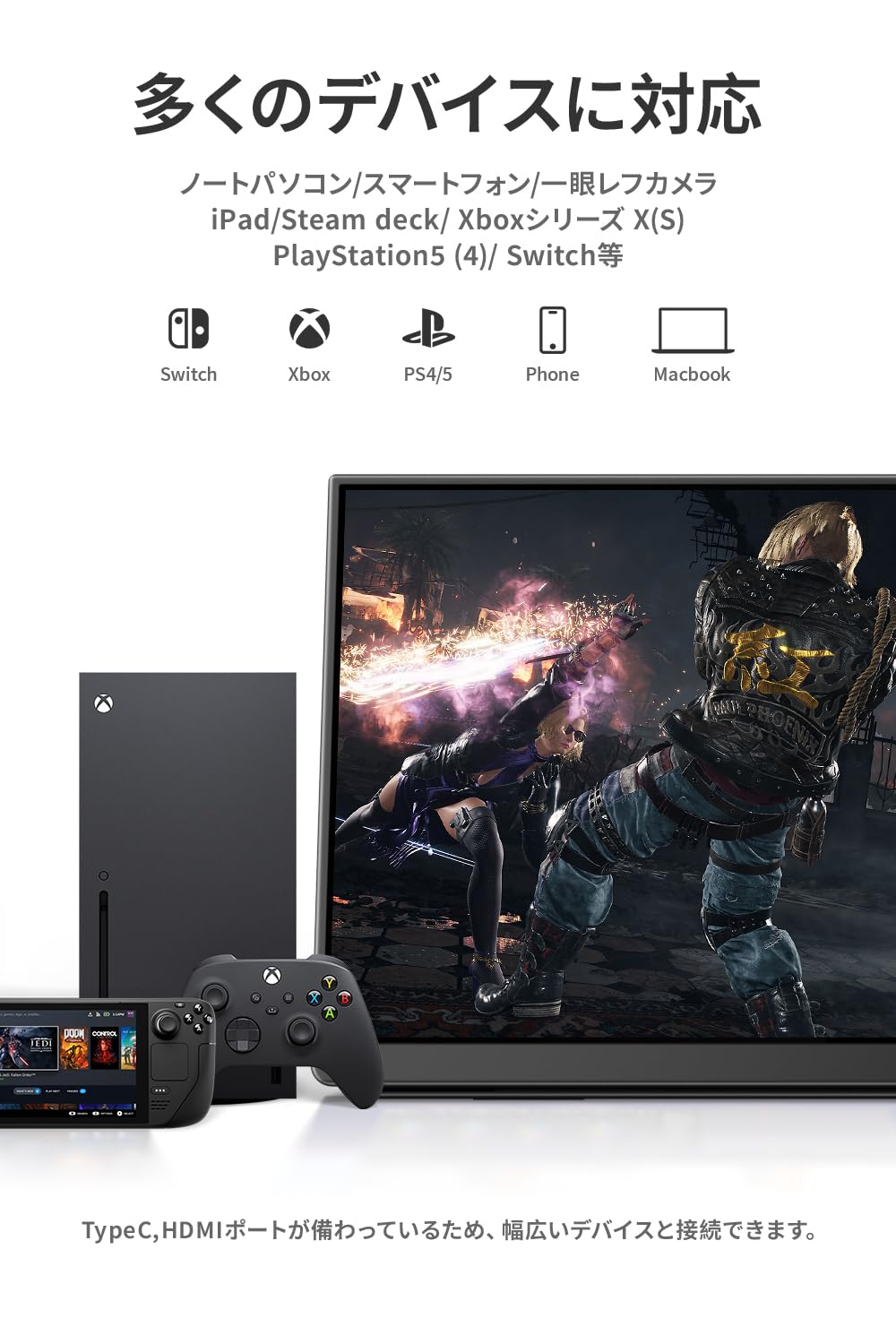 【新商品】15.6インチ タッチペン対応 2560*1440 260Hz  LQHG-156PW