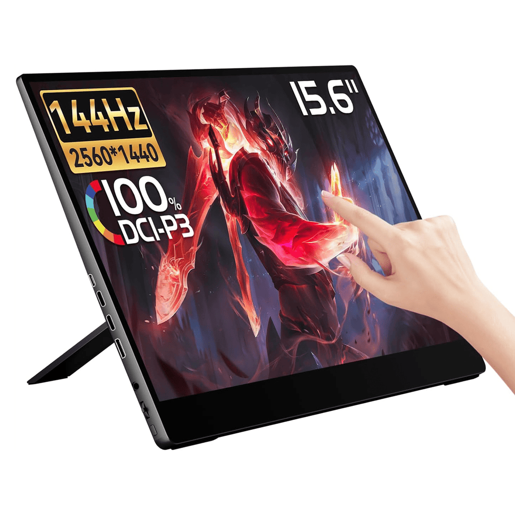 モバイルモニター 15.6インチ 2画面モニター/Y30002-P1 JAPANNEXTが15.6インチのIPSパネルを2つ搭載したフルHDデュアル