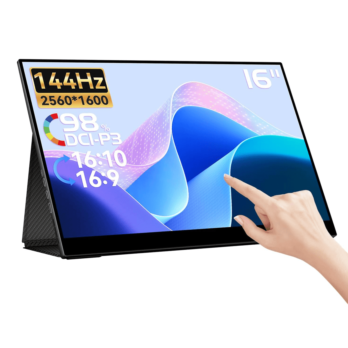 モバイルモニター☆16.1インチ 144Hz 16:9画像比 非光沢IPSパネル モバイルモニター☆16.1インチ 144Hz 16:9画像比 非光沢IPS