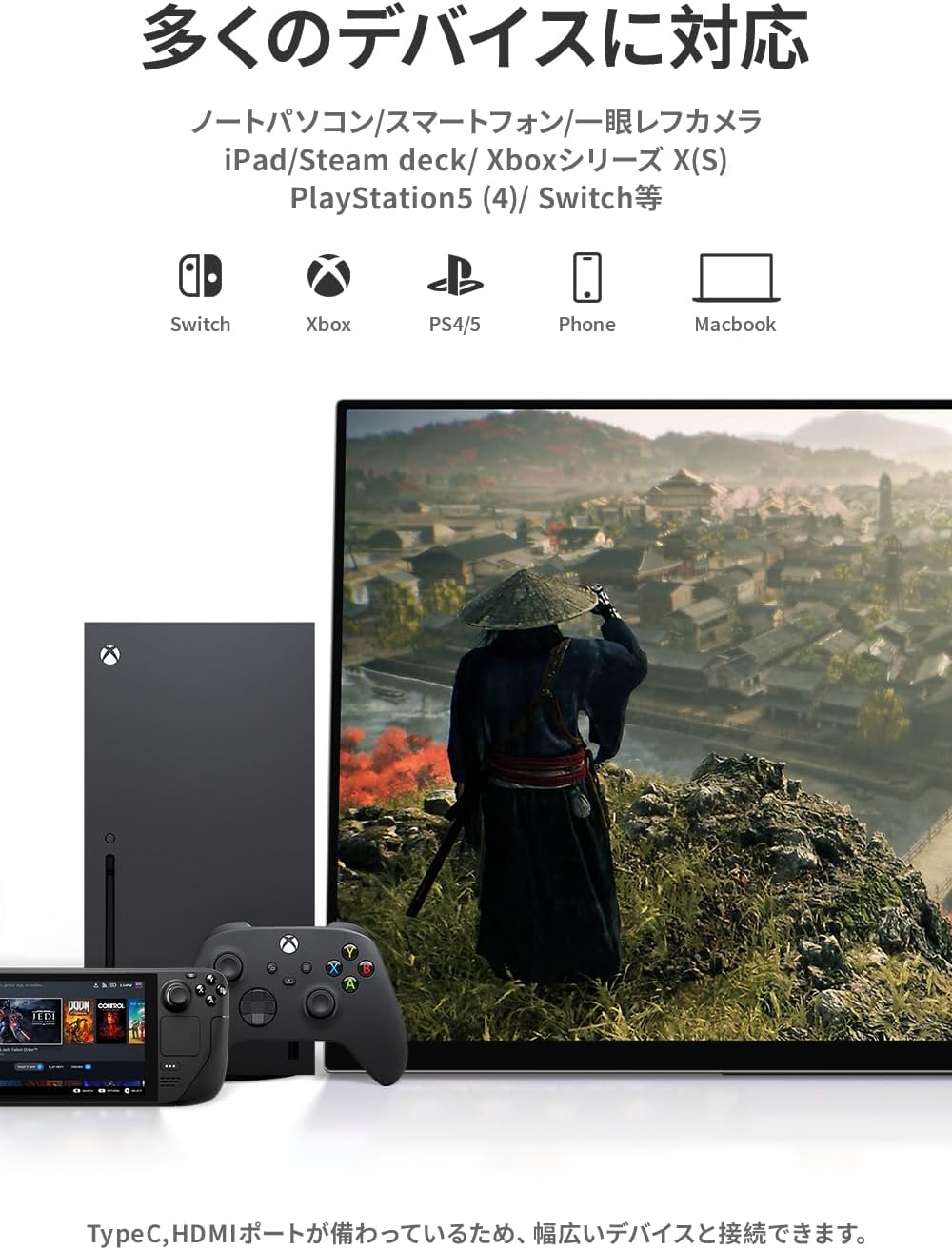 17.3インチ  3840×2160 60Hz RQ-173NU